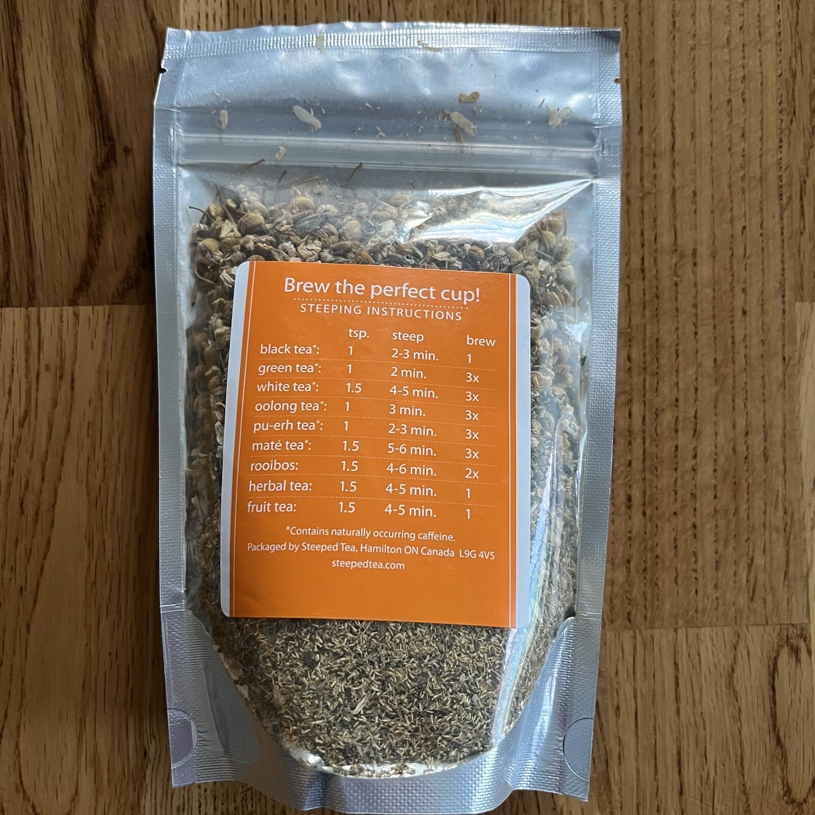 Steeped Tea – Loose Rooibos Tea Black Herbal Pina Colada Earl Grey New 1.76oz