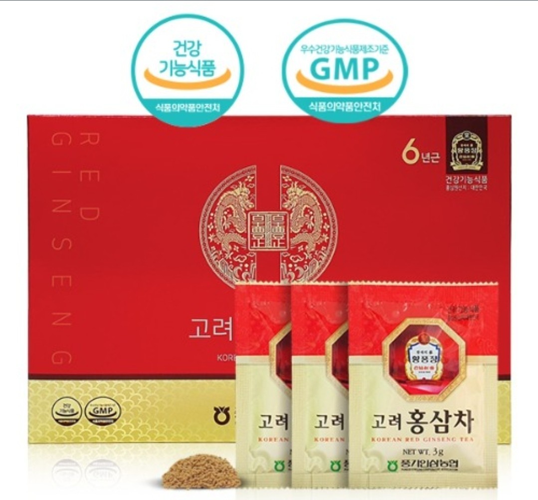 [Pung-gi Ginseng Nonghyup] Korean 6 Years Red Ginseng Tea 3g*100p