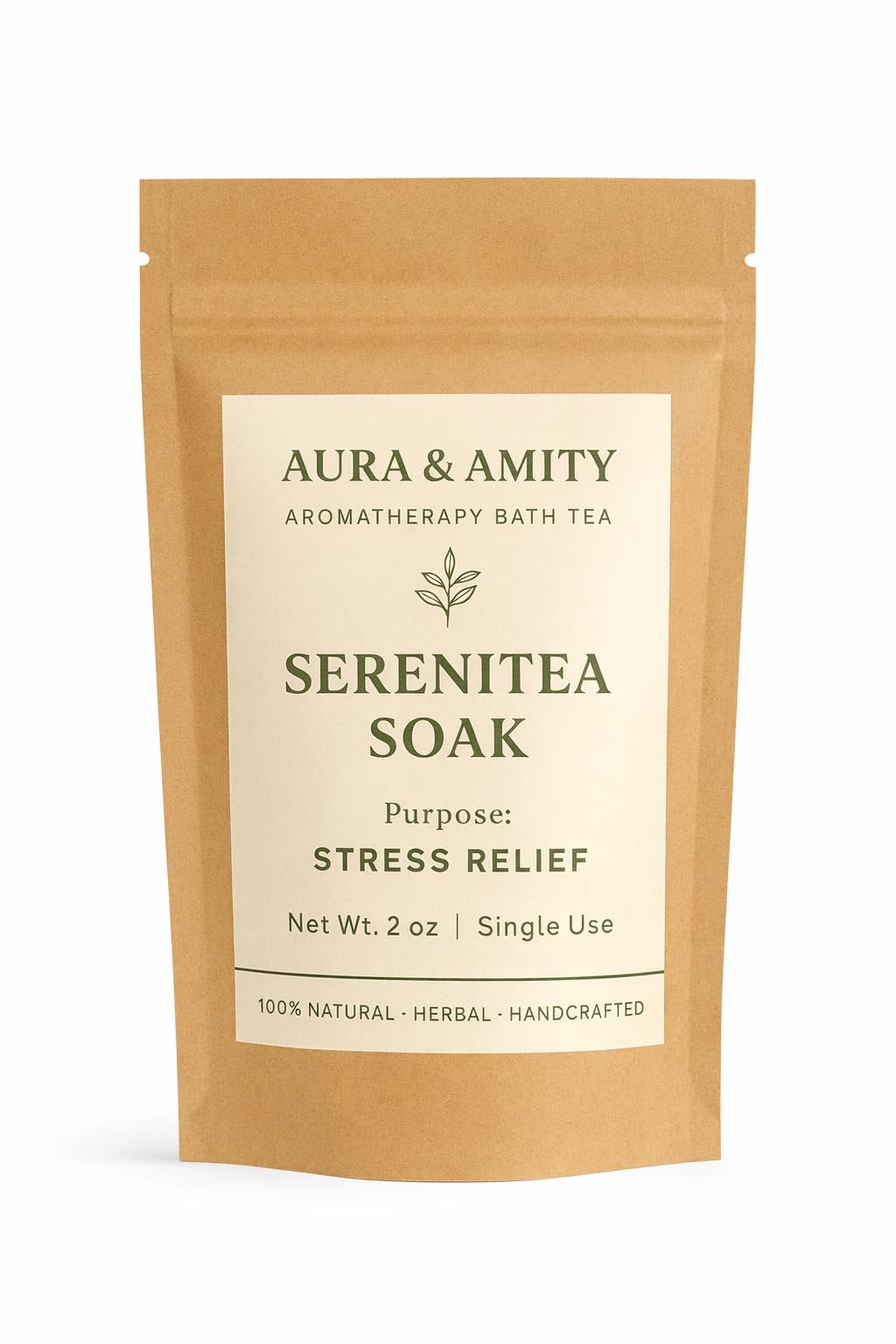 Botanical Bath Tea – Herbal Soak Bags for Stress Relief – 100% Natural, Handcraf