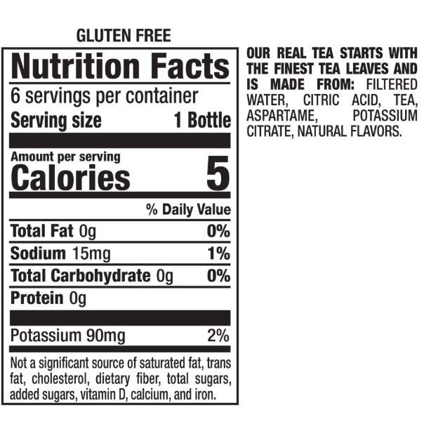 Snapple Zero Sugar Peach Tea, 16 fl oz Recycled Plastic Bottle (Pack of 6) x 2