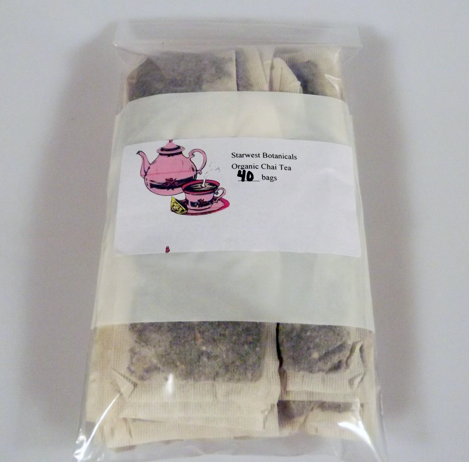 Chai Black Tea Bags USDA Certified Organic Starwest Botanicals Special Blend