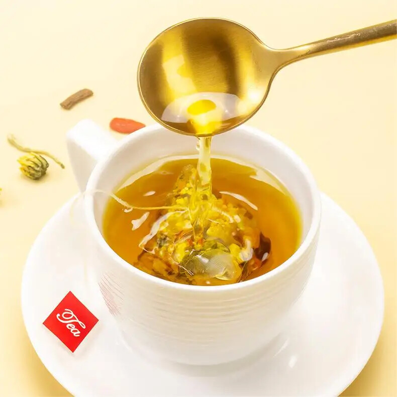 Liver Tea, Chrysanthemum Cassia Seed Honeysuckle Detox Health Tea Bags