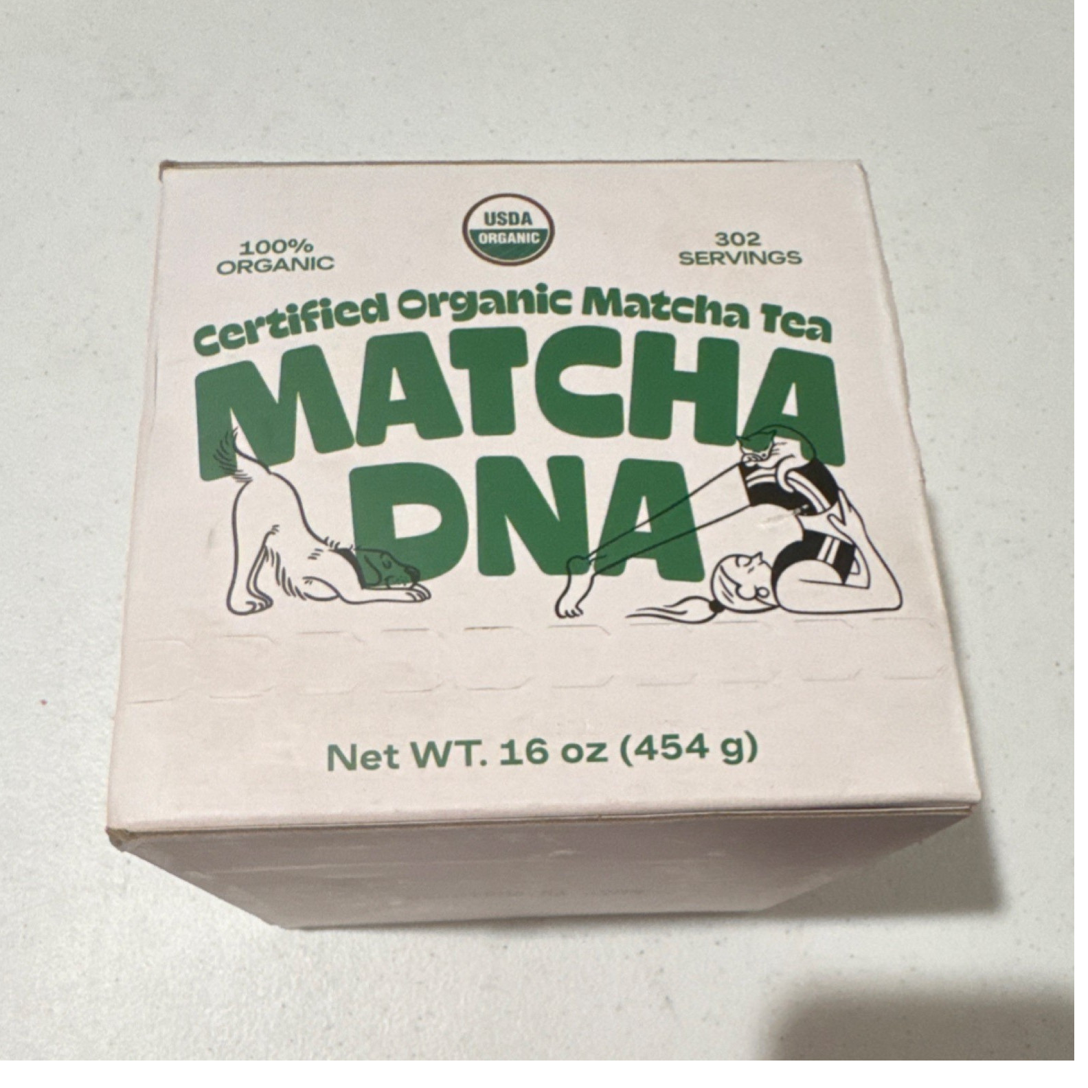 Matcha DNA Certified Organic Matcha Tea Powder, USDA Organic, 16 oz (454 g)