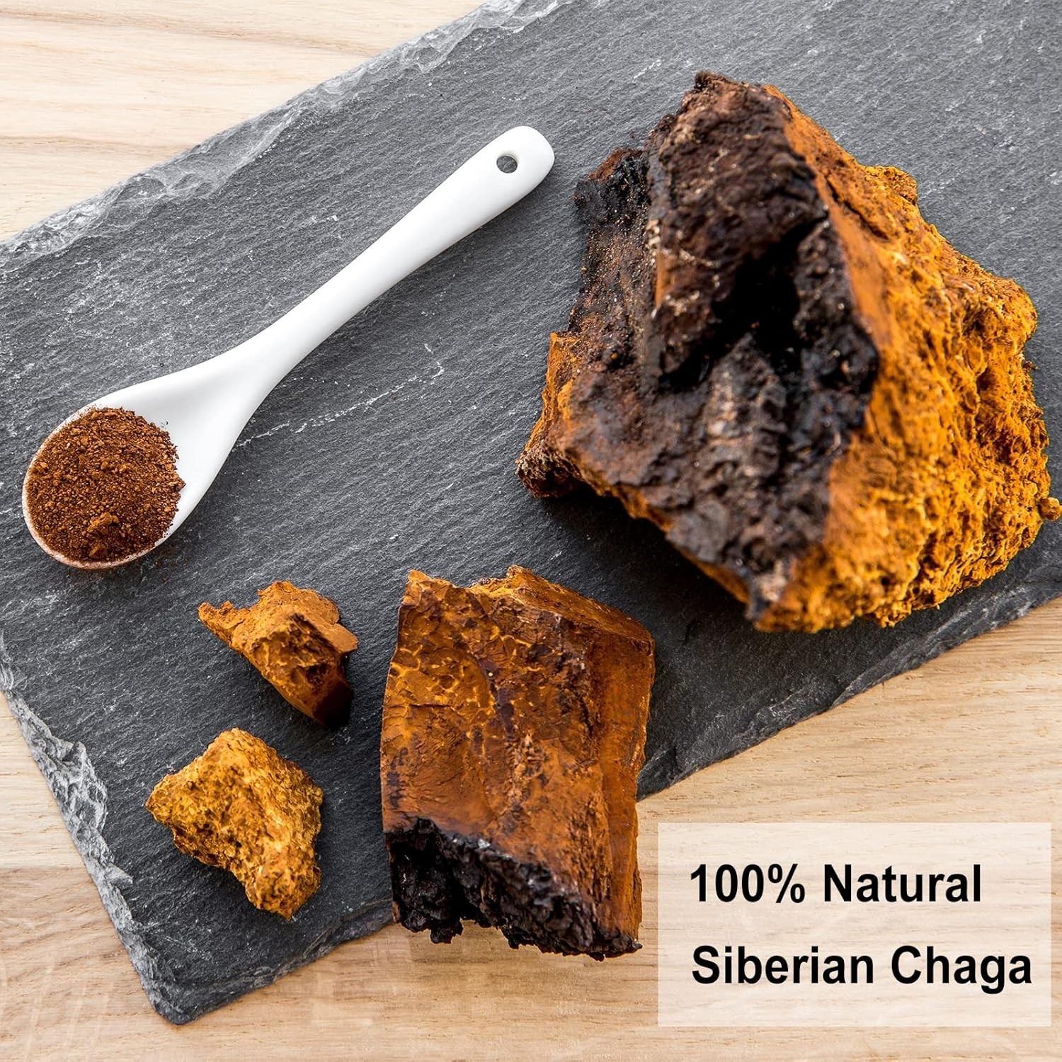 Chaga Super Tea – 40 Count Natural Tea Bags – Rich in Antioxidants & Nutrients