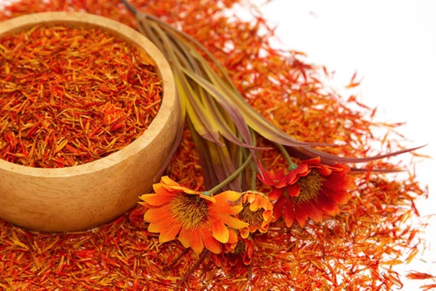 Safflower Tea 60 Tea Bags Thai Saffron Dried Herbal Natural Thanyaporn Free Ship