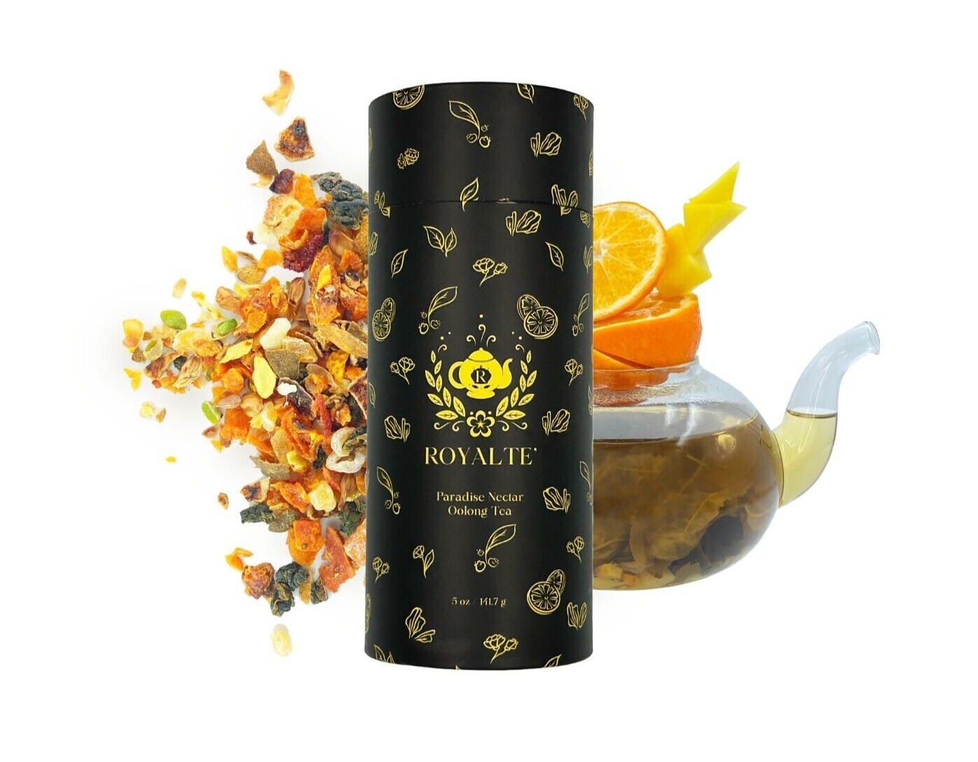 Paradise Nectar – Oolong Tea from MyRoyalte – Organic Loose Leaf Tea.