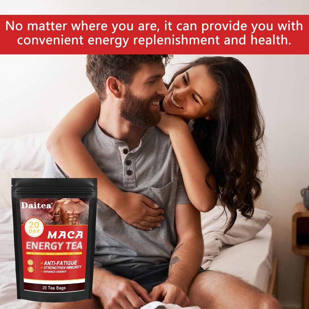 Maca Herbal Extract Tea-bag Drink Tonics Male Supplement,ENERGY TEA-10/20bag