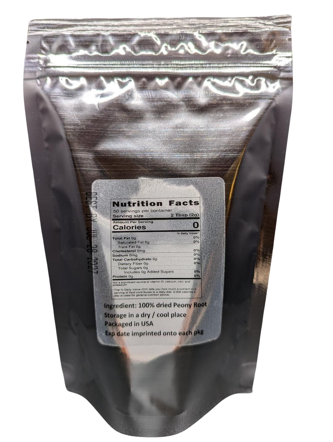 Peony Root – Radix Paeoniae Alba 白芍藥 (백작약) Slice from 100% Nature, Wild Crafted