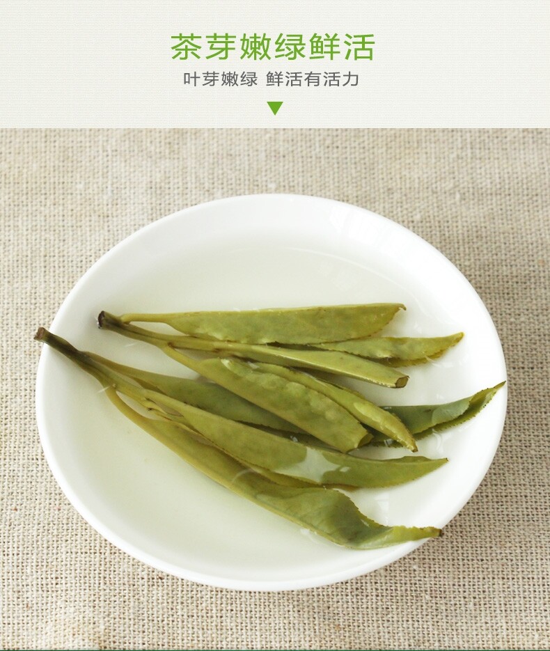 Big Leaf Kuding Tea 125g Hainan Specialty Bitter Green Tea Needle Ku Ding Cha