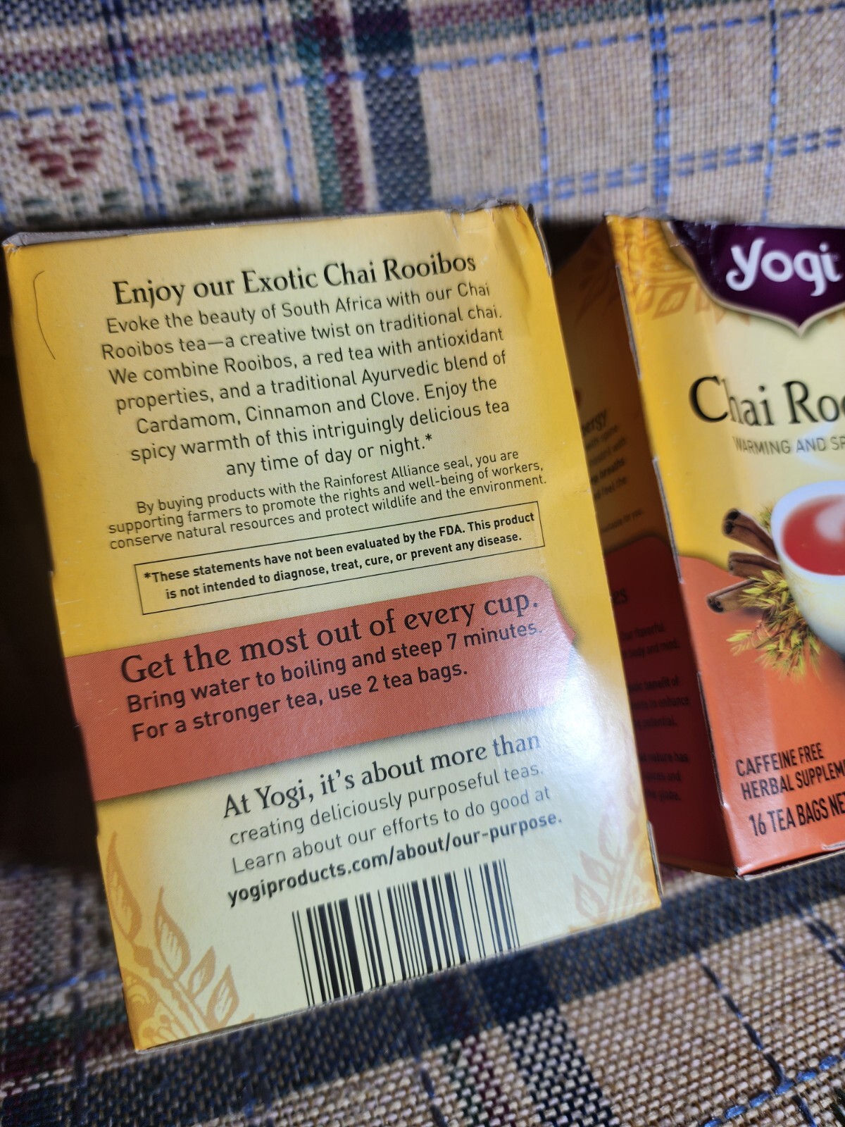 Yogi Tea – Stomach Ease Caffeine Free – Organic Herbal Tea.