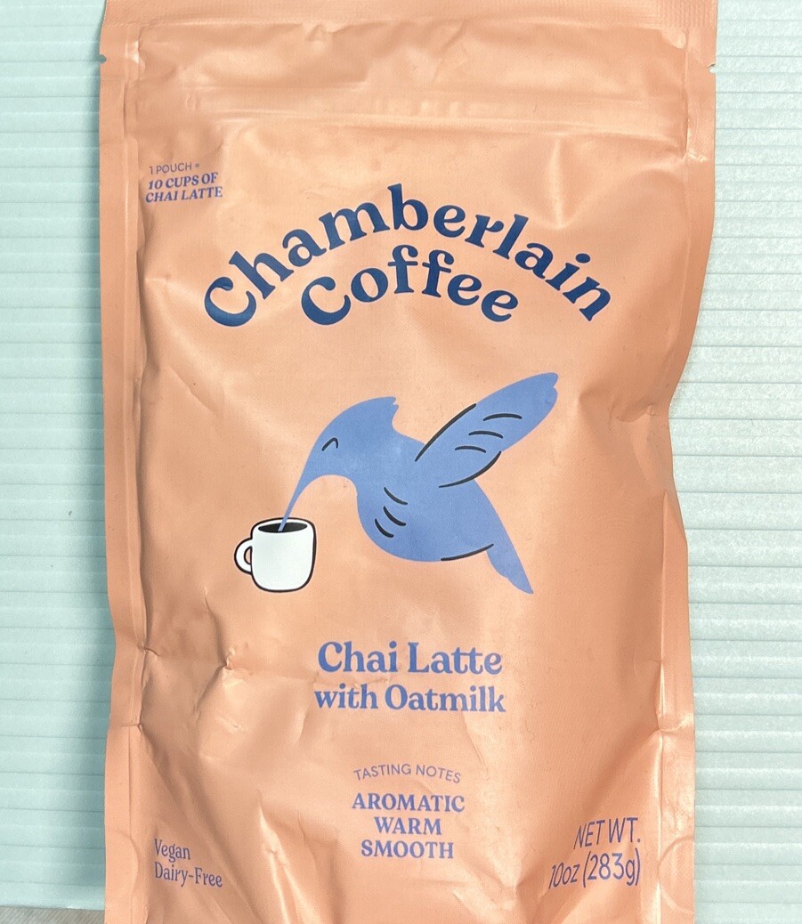 Chamberlain Coffee Chai Latte With Oatmilk 10 Oz Exp. 07/25 New