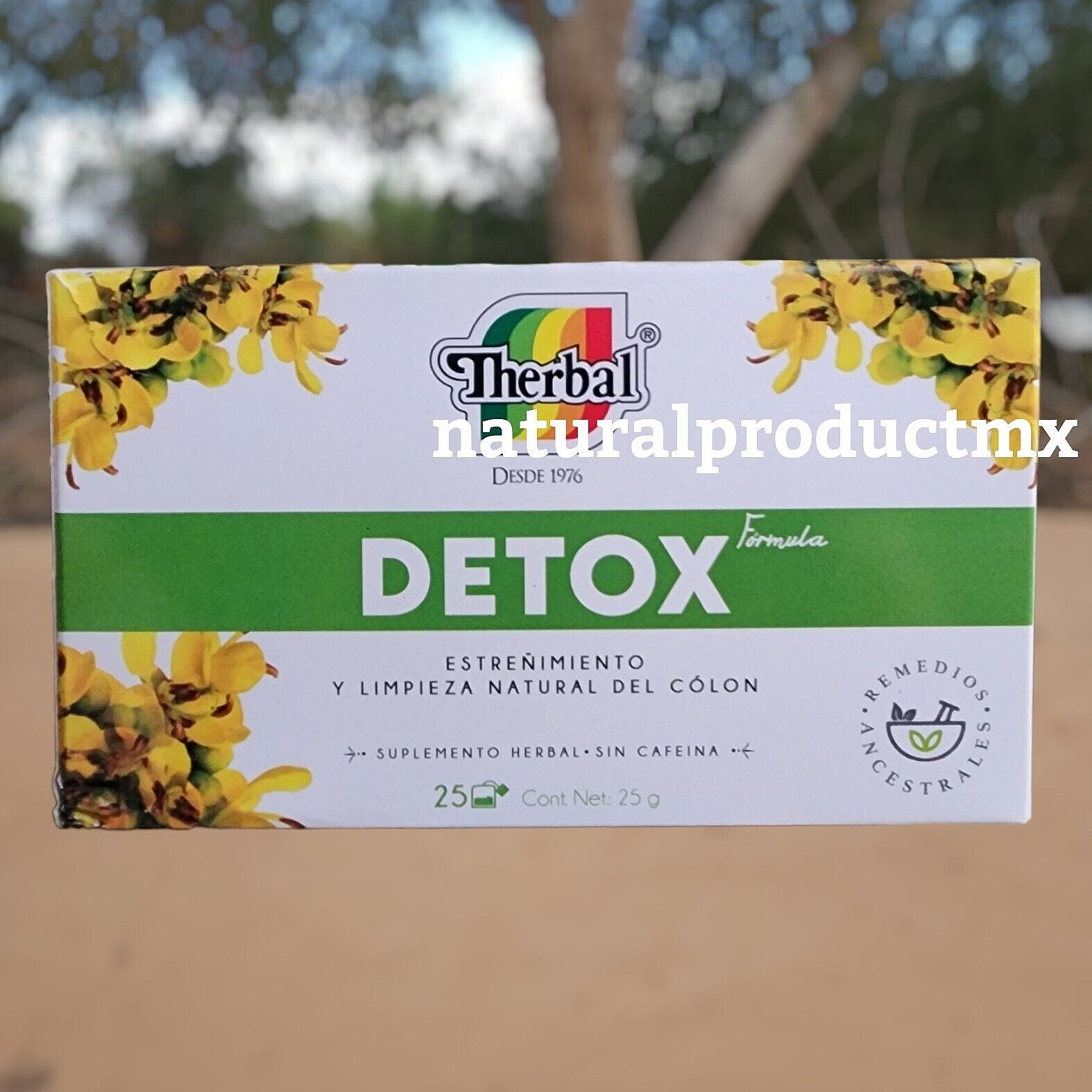 Tea Herbal Laxative Tea ✅ Detox Caffeine Free 25 Tea bags by Therbal