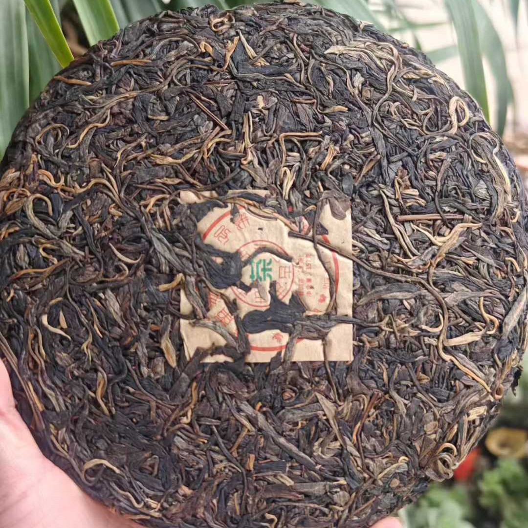 2003 Vintage Material Yiwu Ancient Tree Raw Pu-erh Tea Cake 357g – 2012Y