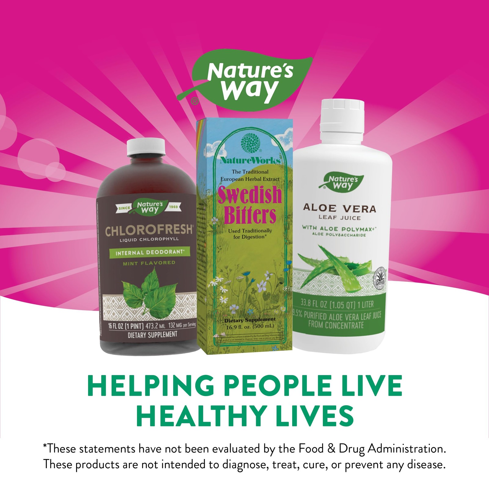 Natures Way NatureWorks Swedish Bitters, Traditional European Herbal Extract …