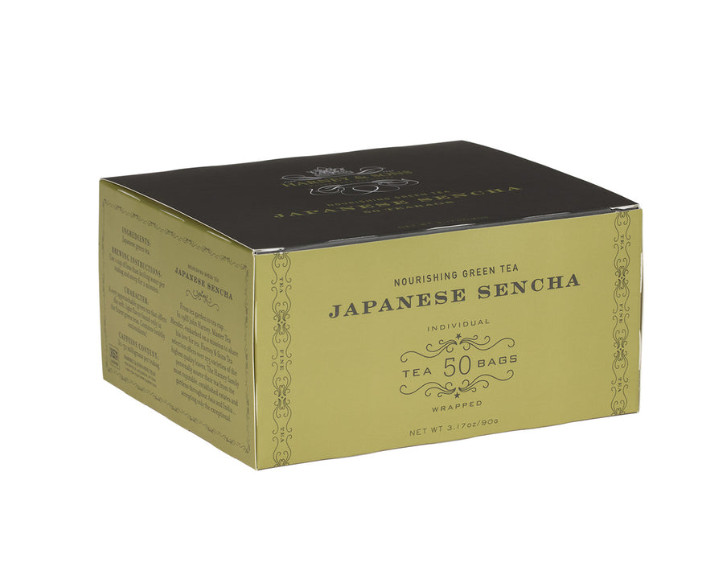 Harney & Sons 50 count box JAPANESE SENCHA Green tea teabags