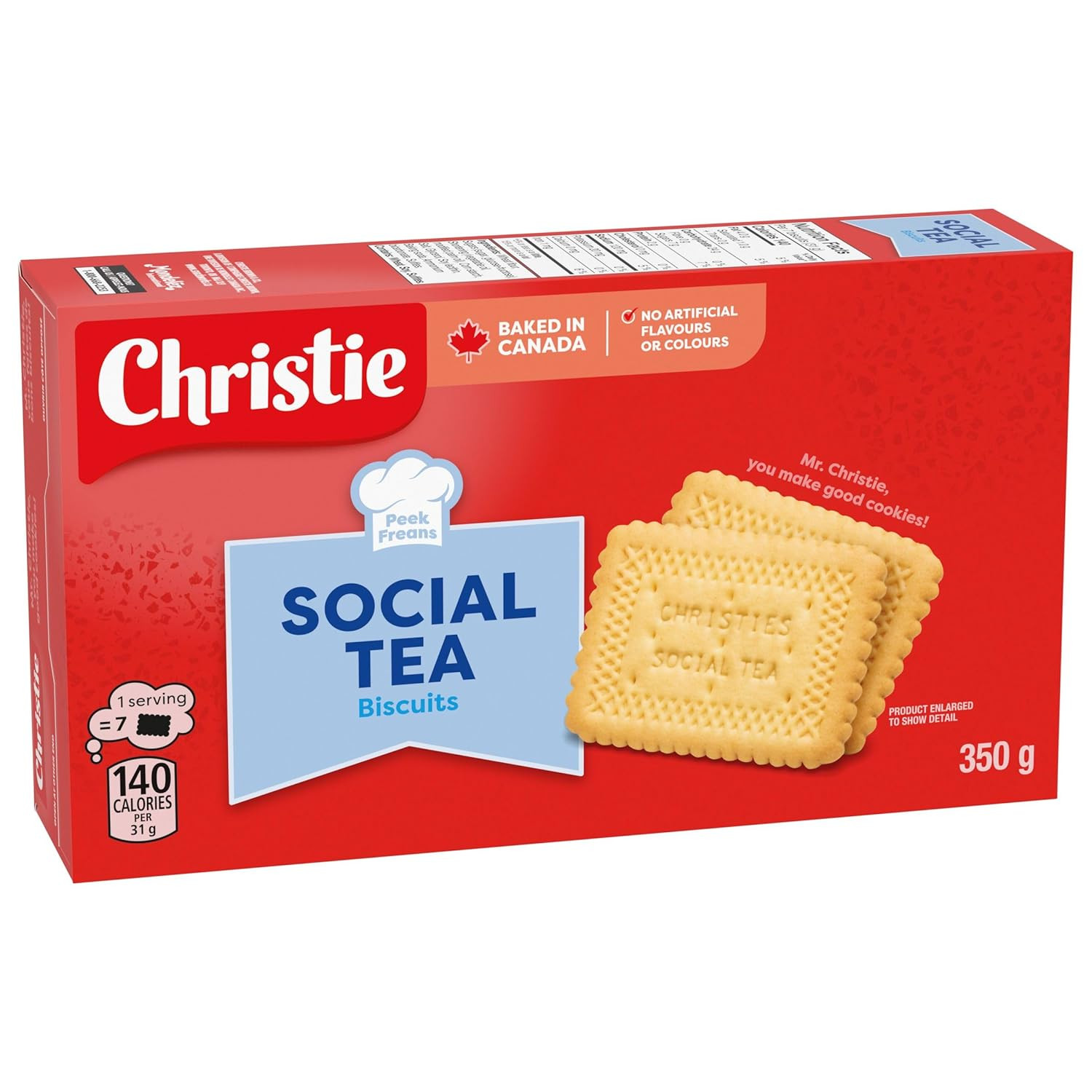Peek Freans Social Tea Cookies, 350G/12.3 Oz {Imported from Canada}