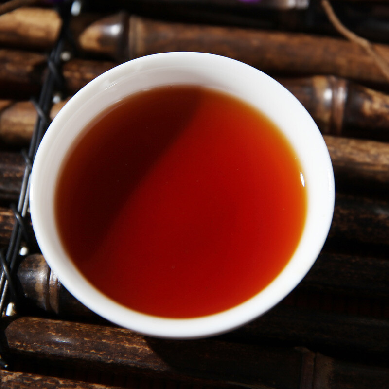ZHONGCHA COFCO Classic Puer 7581 Ripe Puerh Brick Shu Cooked Pu’er Brick 250g