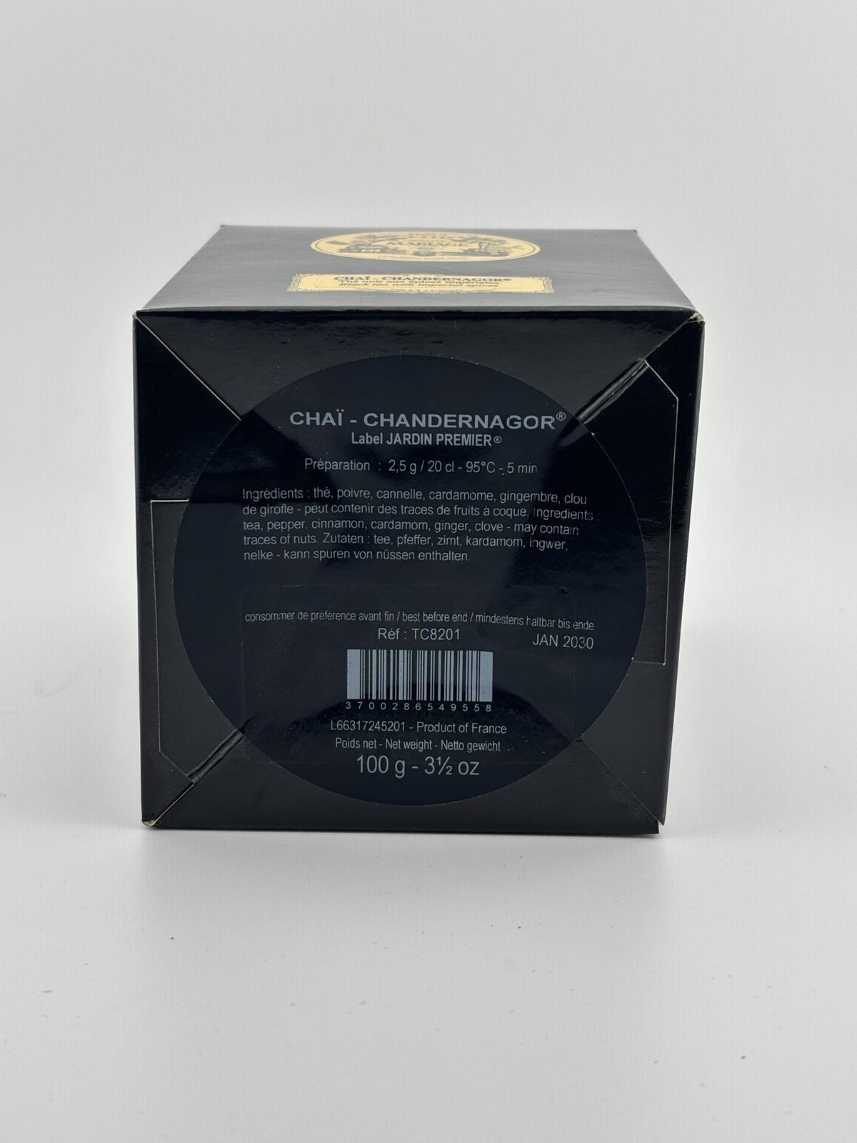 Mariage Frères Chai Tea 100g Tin Loose Leaf French Tea