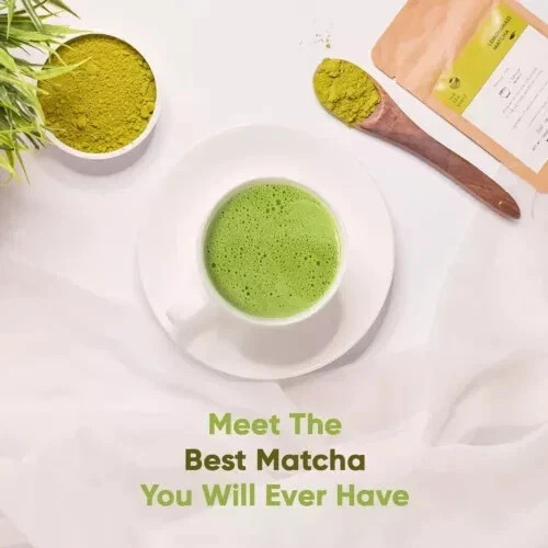 The Tea Shelf, Lemongrass Matcha Green Tea 10g Free Shipping World Wide
