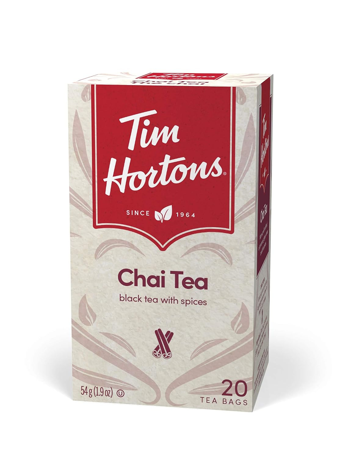 Chai Tea Bags, 20 Count, 54G | 1.9Oz (Imported from Canada)