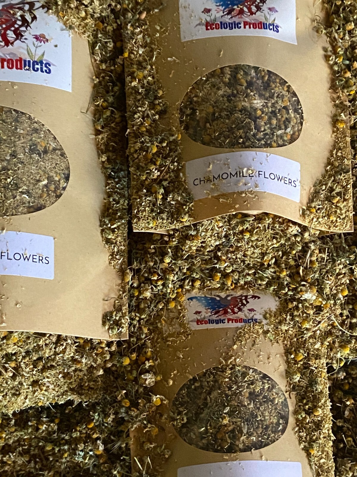 European Natural Chamomile Flowers Dried 1 oz. – 48 oz. Wild Crafted Free Ship