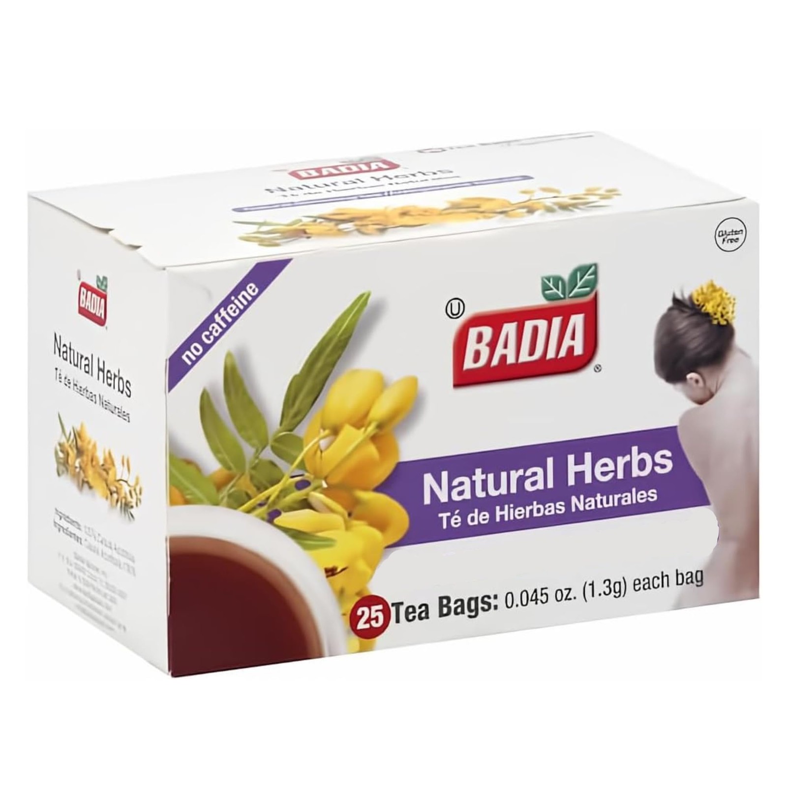 Natural Herbs Tea, 25 Tea Bags (Pack of 2) – Herbal Blend for Brewing Hot or …