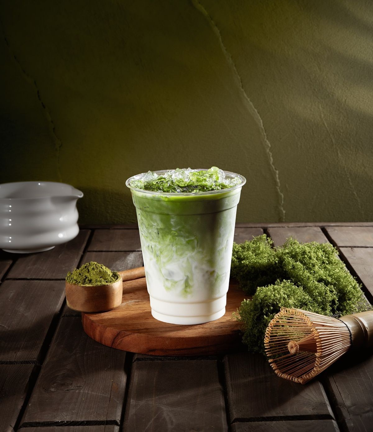 Kyoto Uji Matcha Au Lait Powder 1kg Foaming Latte Commercial Grade Japan　1㎏