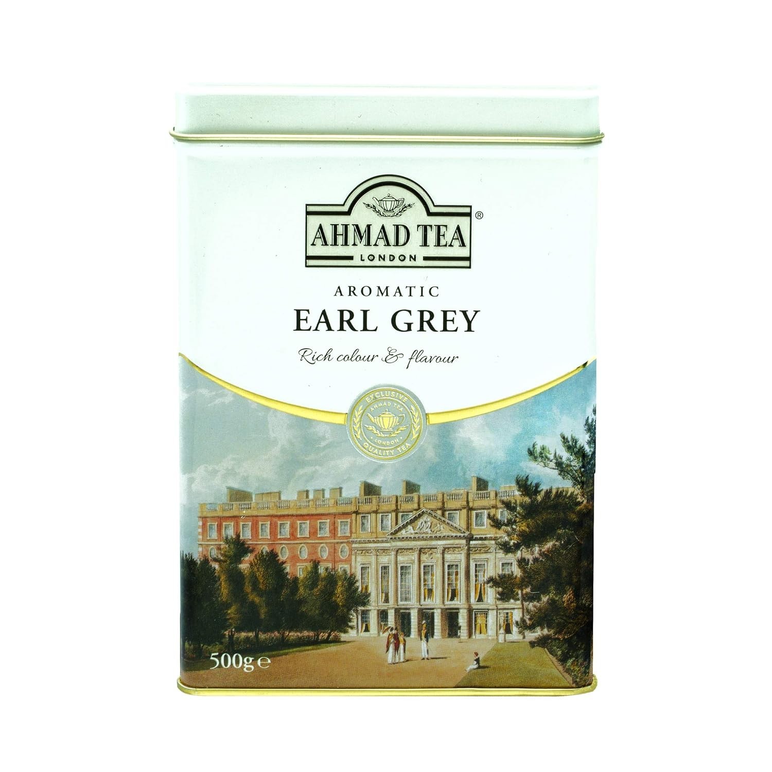 Aromatic Earl Grey Tea in Ceylon Caddy, 17.6 Oz – Sugar-Free, Delight