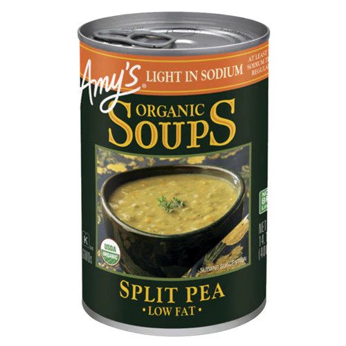 Organic Split Pea Light 14.1 Oz(Case Of 12) By Amys