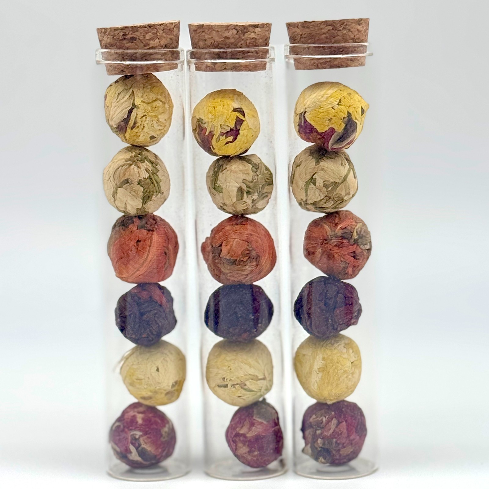 Gift Set Vitals Herb® Flower Mix Tea – Jasmine, Rose and Chrysanthemum 18 Balls