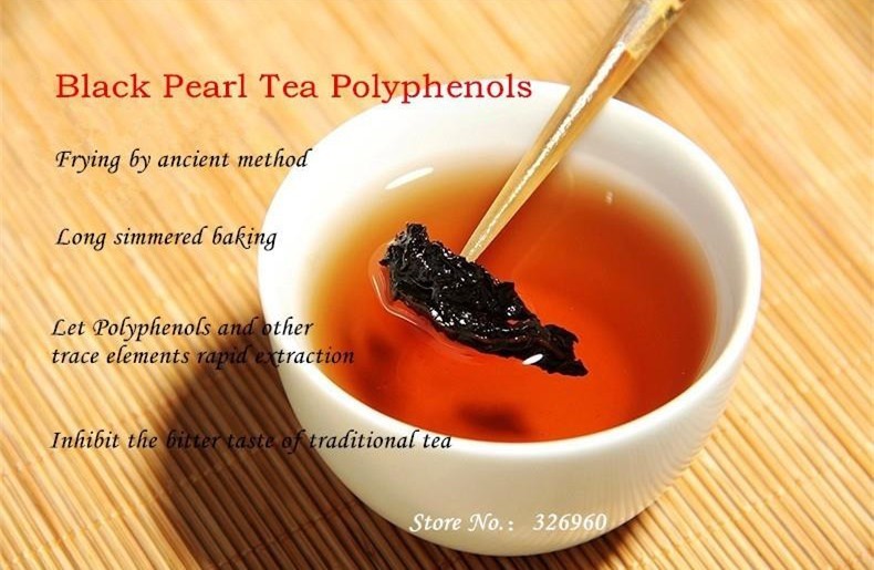 50g AAAAA Black Oolong Tea Natural Tieguanyin Tea Black Tie guan yin Red Tea 黑乌龙