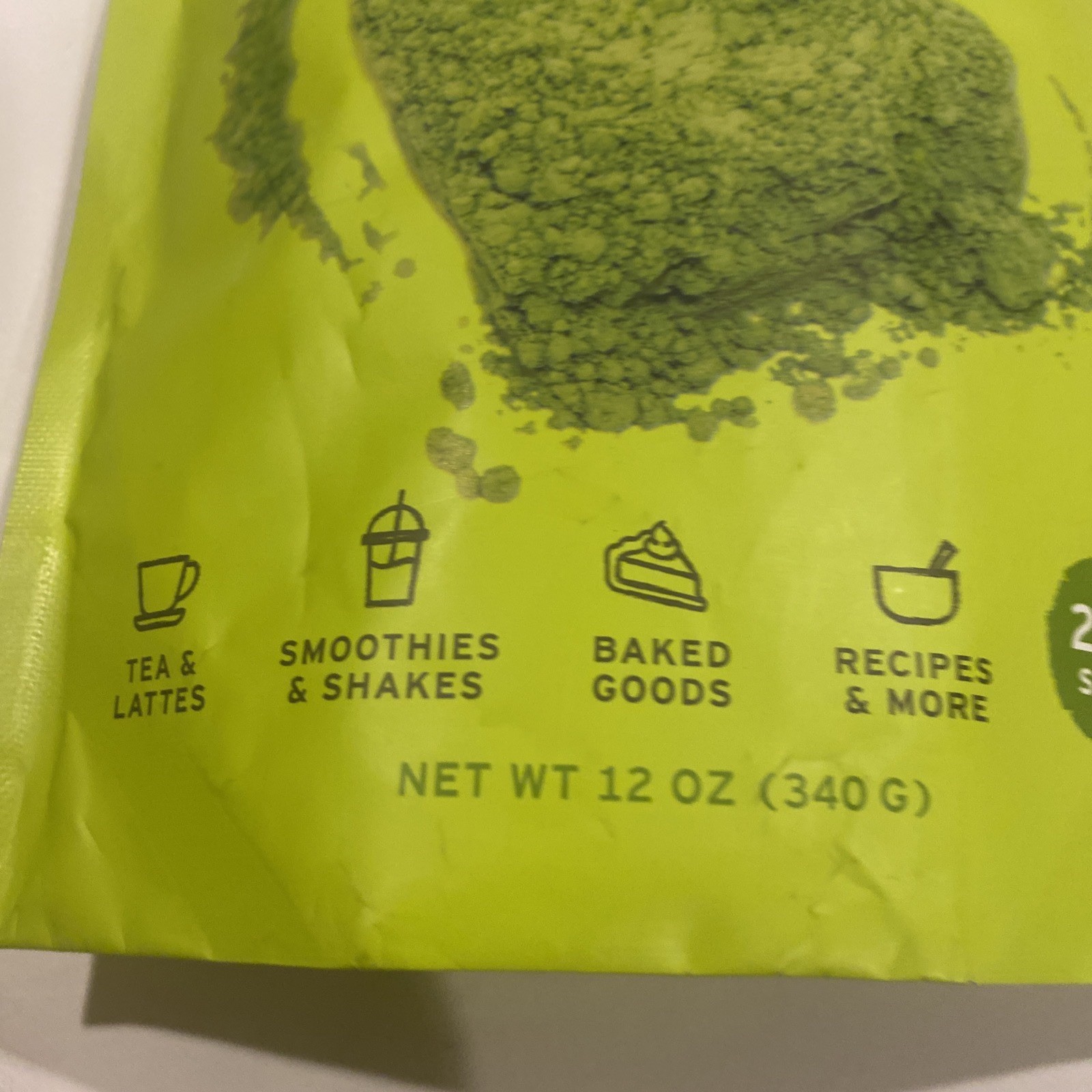 Sencha Naturals 100% Organic Matcha Green Tea Powder 12 Ounce Bag EXP 09/30/2027