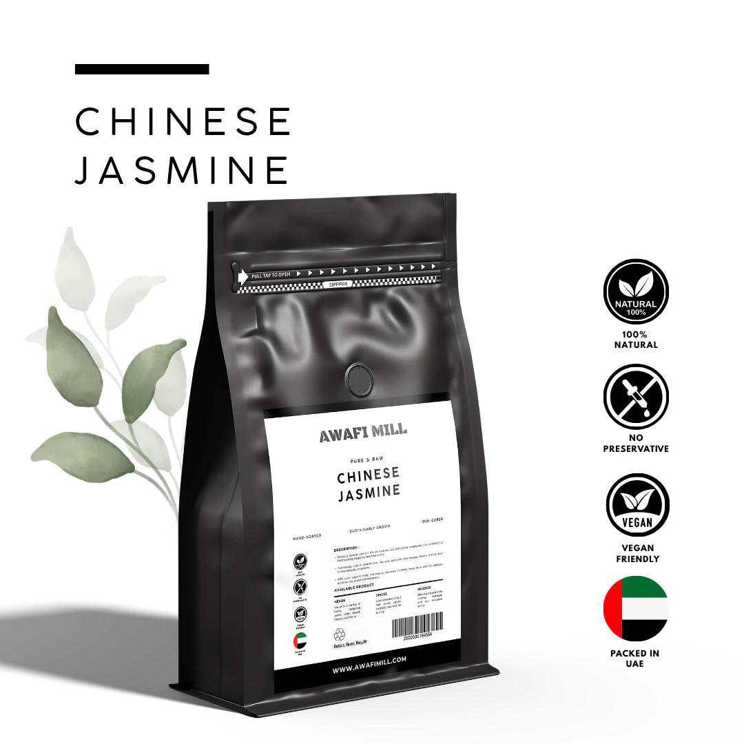 AWAFI MILL Chinese Herbal Jasmine Flower Tea – 250 g | 9 Oz