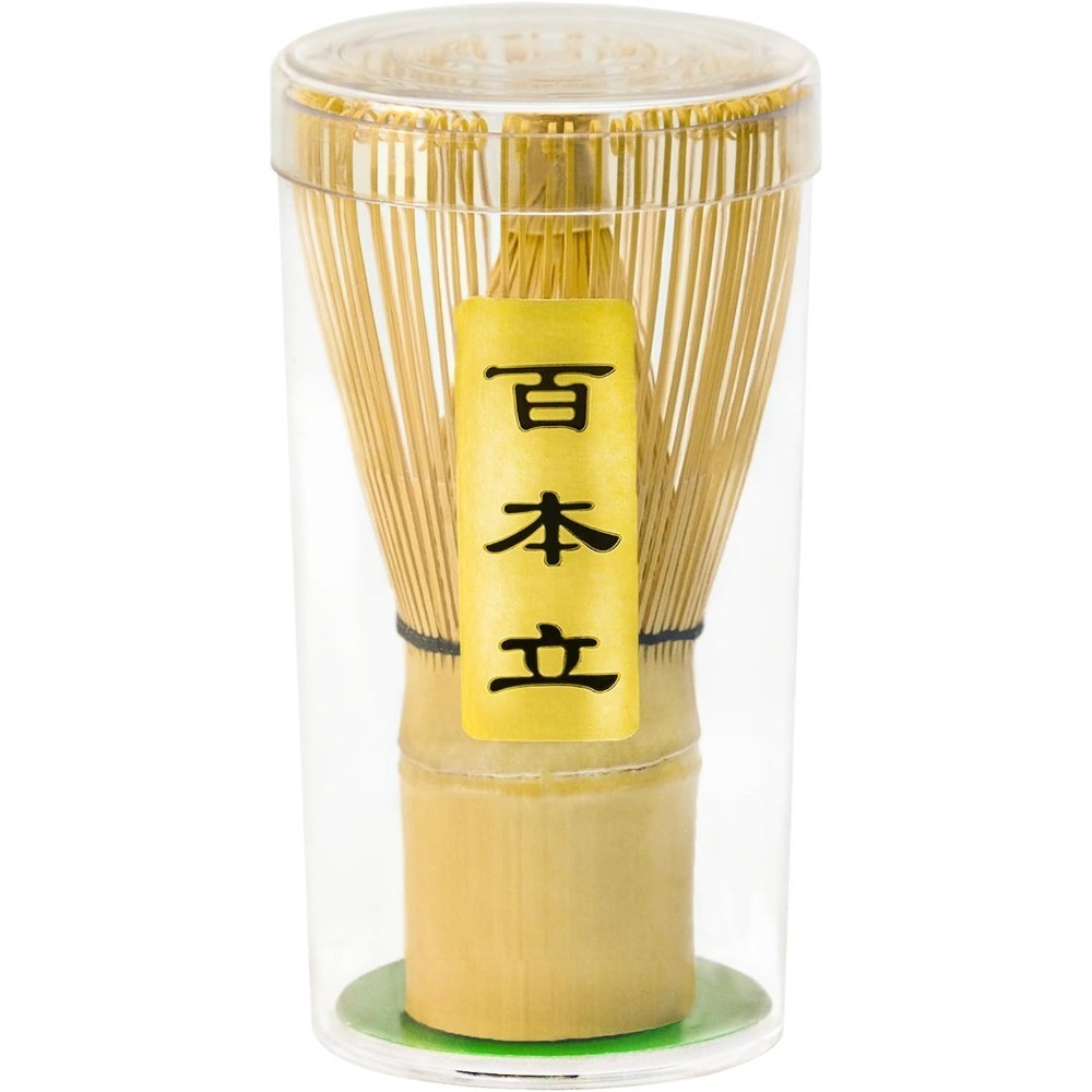 Traditional Japanese Handcrafted Bamboo Matcha Whisk Chasen 100 Prongs Authentic