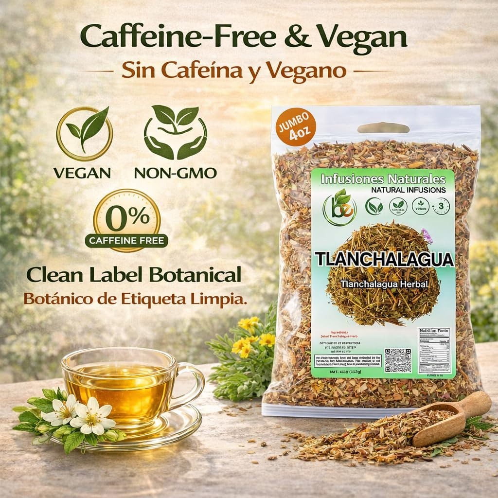 Tlanchalagua Té Herbal (Tlanchalagua Dried Herbal Tea) 4 oz (113g)
