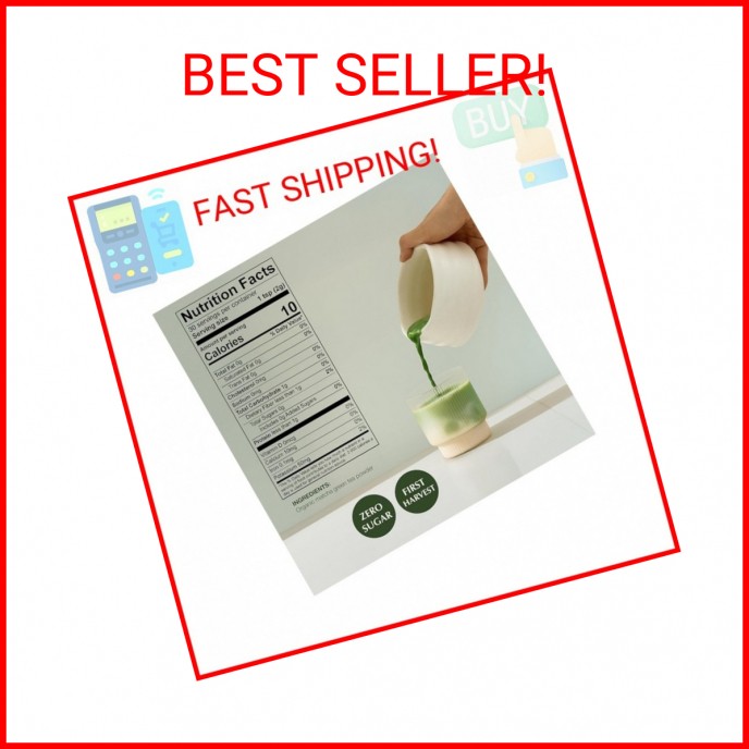 Encha Matcha – Ceremonial Grade Matcha Powder, Organic First Harvest Japanese Gr