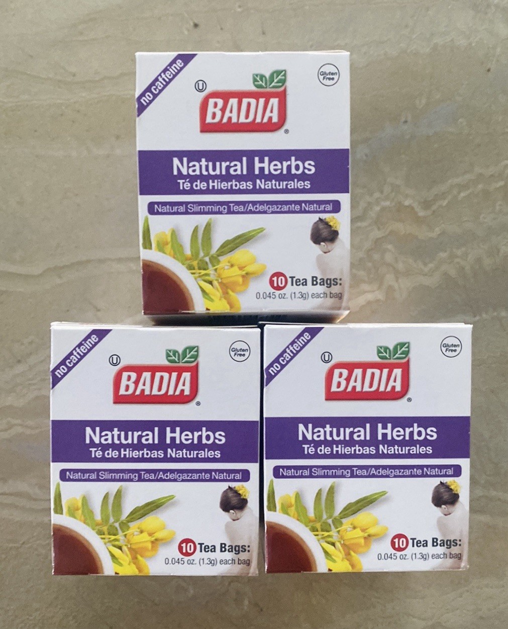 Zero Constipation Natural Herbs Tea Gluten Free / No Caffeine (30 Tea Bags)