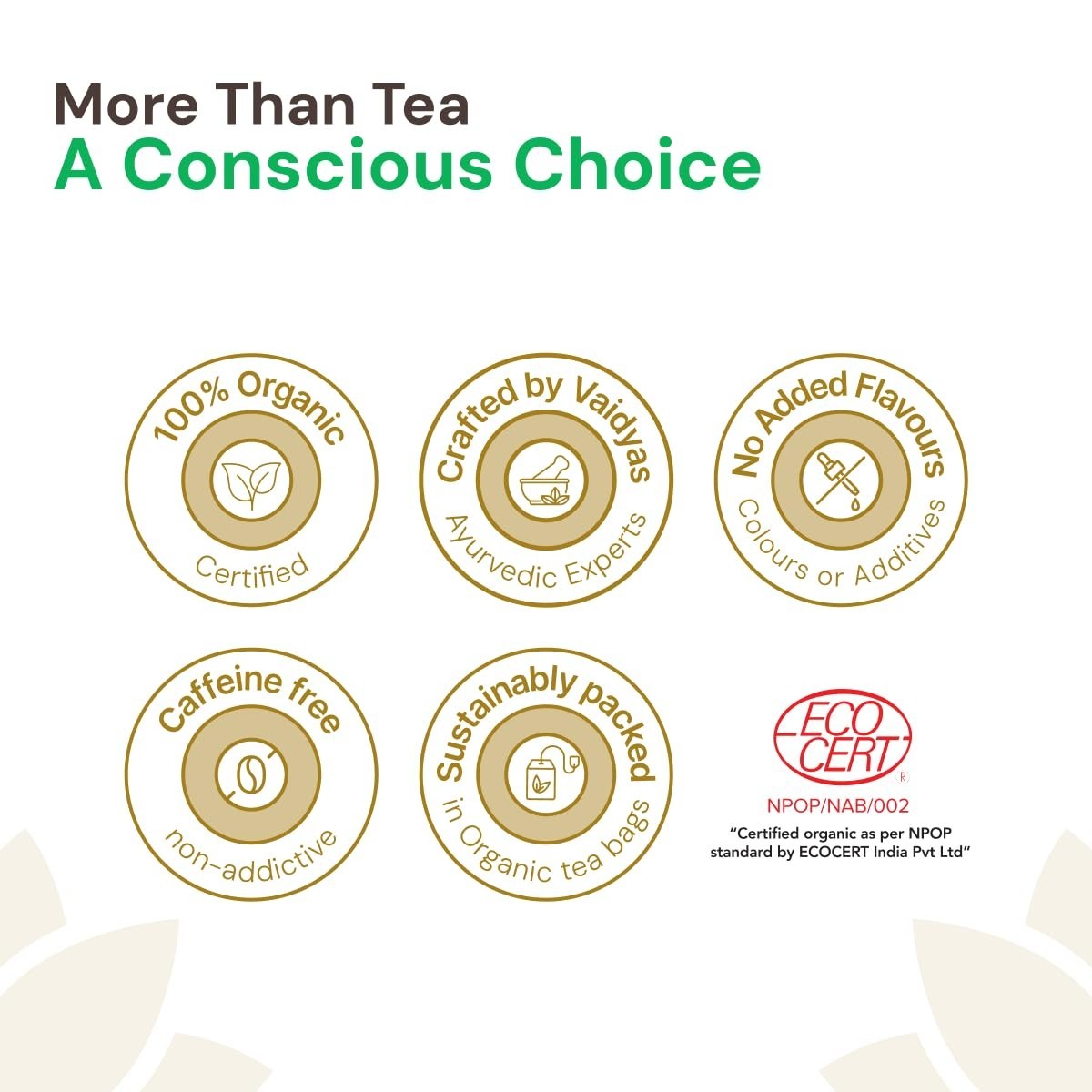 Maharishi Ayurveda All Natural Vata 40 Tea Bag Total (22.5gm Each) SF/
