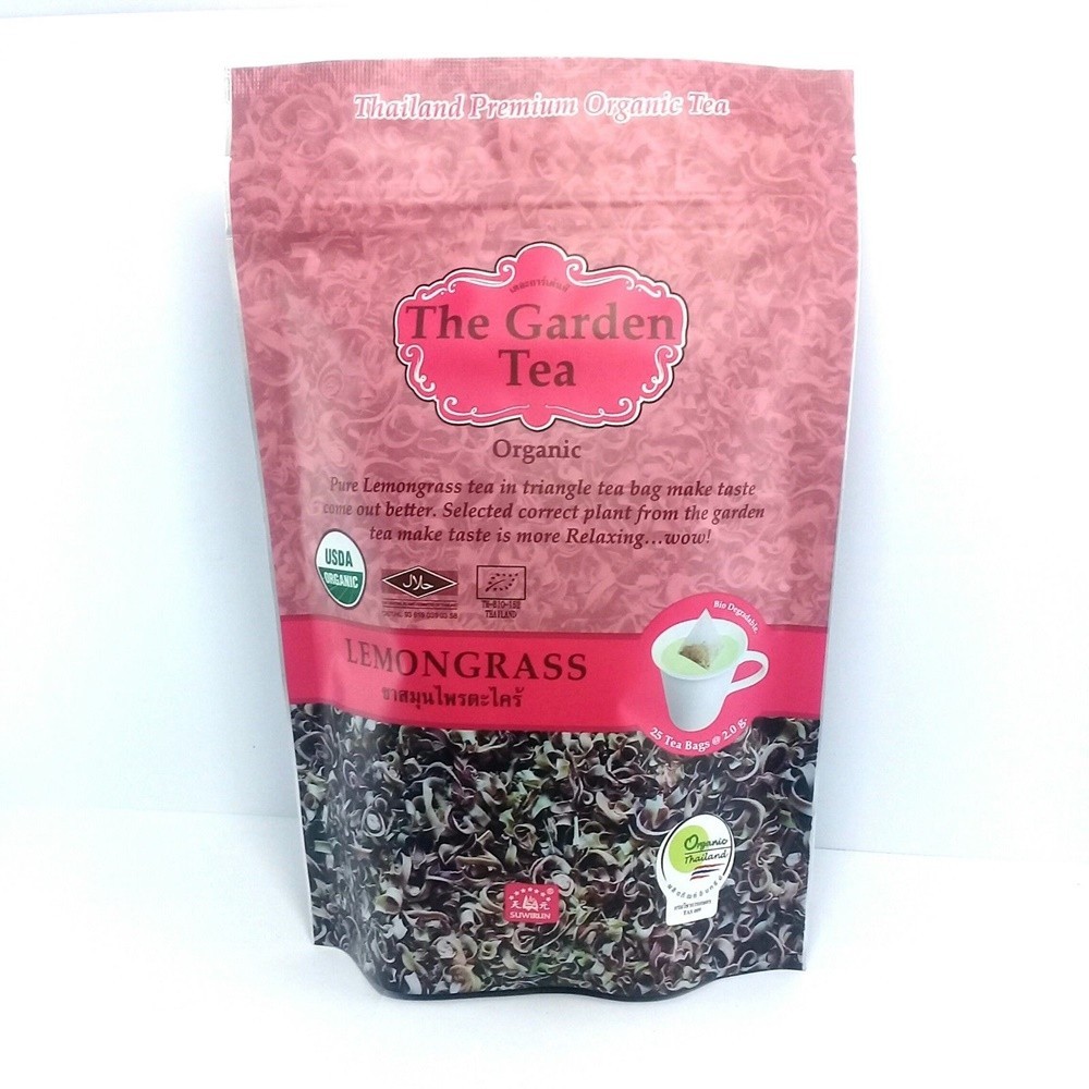 Thai USDA Organic Herbal Tea Lemongrass Rosella Ginger Butterfly Pea 1-5 Packs