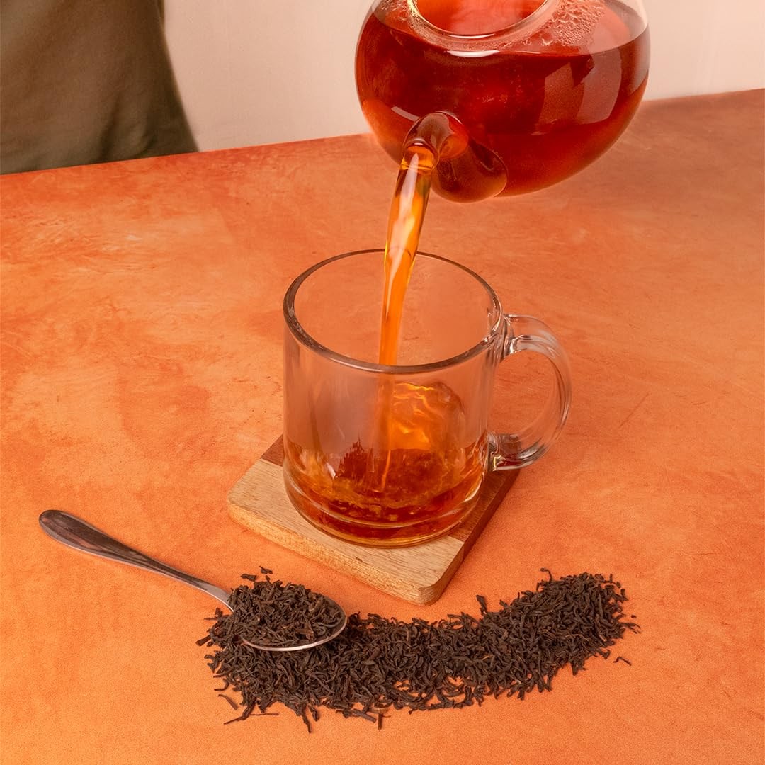 Organic Positively Tea Company, Assam TGFOP Black Tea, Loose Leaf, 16 Ounce