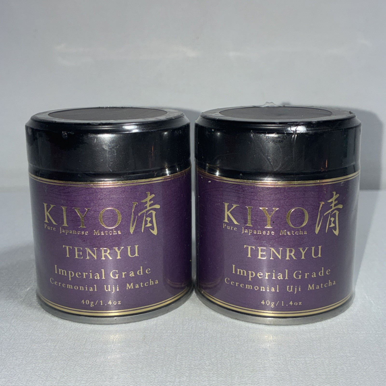 Lot Of 2 Sealed Kiyo Japan Tenryu Imperial Grade Ceremonial Uji Matcha 40 G Each