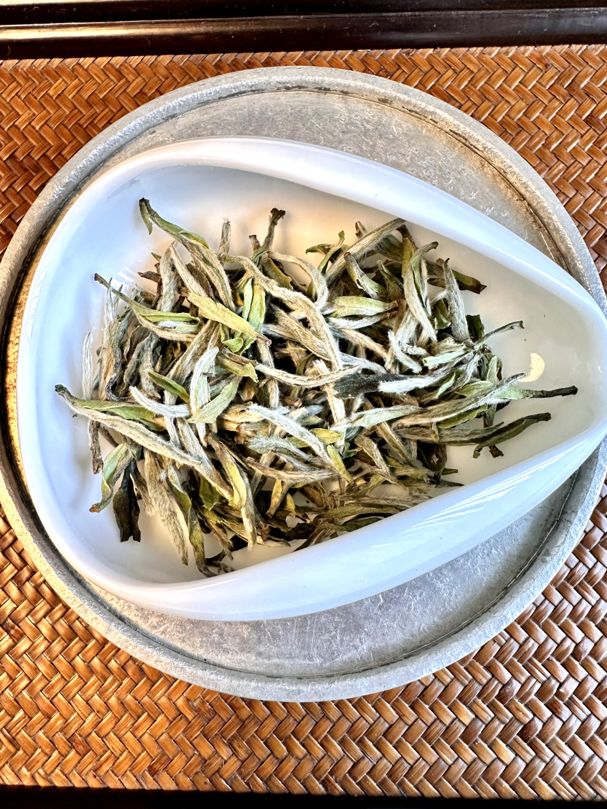 2025 Wild White Peony King Bai Mu Dan | Fuding Spring Loose Leaf White Tea 1 oz