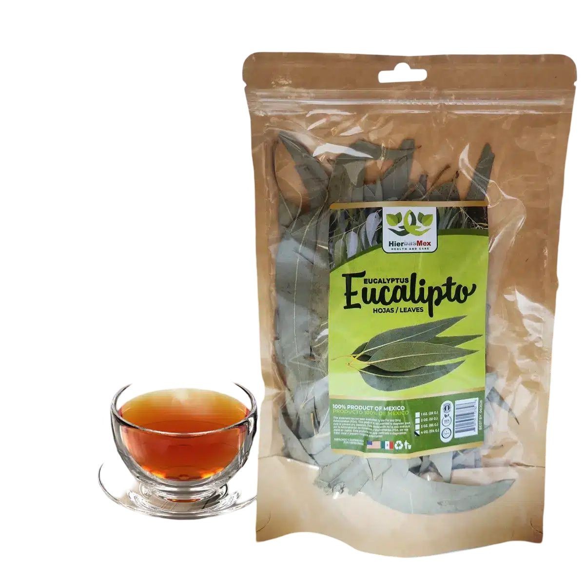 Eucalipto Te Herbal 4 Oz., Eucalyptus Herbal Tea 4 oz.-113g HierbasMex