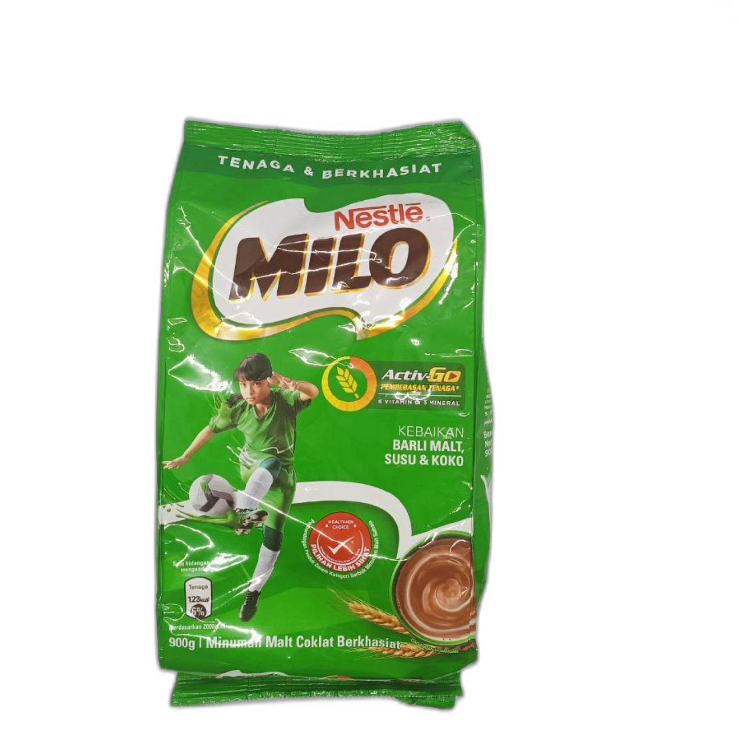 2pack x 900g Nestle MILO Chocolate Malt Powder Drink Malaysia HALAL Certificate