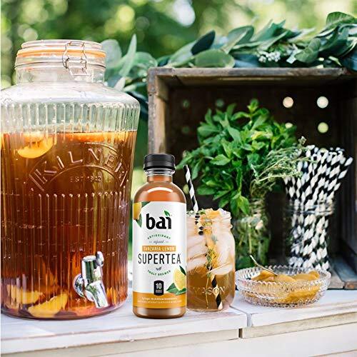 Bai Iced Tea Tanzania Lemon Antioxidant Infused Supertea Crafted with Real Te…