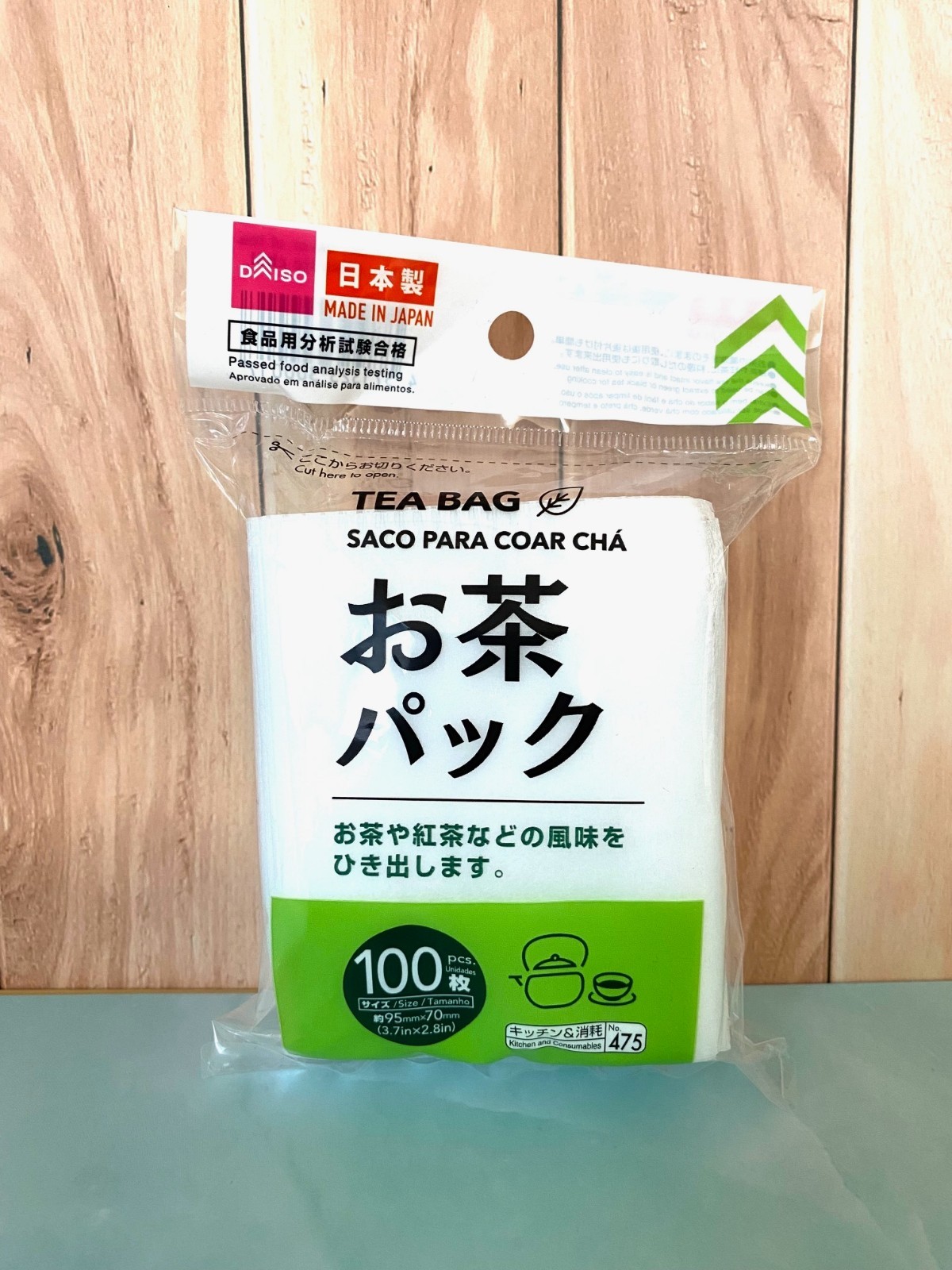 10Packs Daiso Japan Empty Loose Leaf Tea Filter Bag 100Pcs x 10Set From Japan