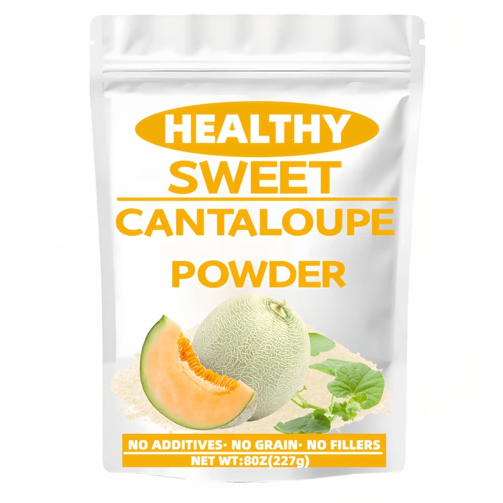 Vegan Natural Cantaloupe Powder Freeze-dried to Lock Freshness Full Of Vitamin C
