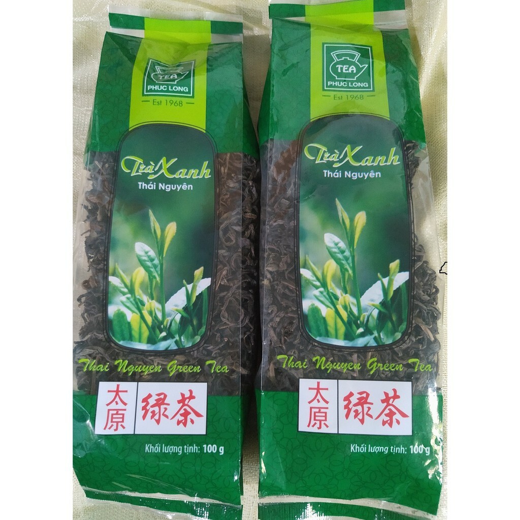 Ship Fom USA – Thai Nguyen GREEN Tea Phuc Long- Tra XANH Phuc Long 100gram