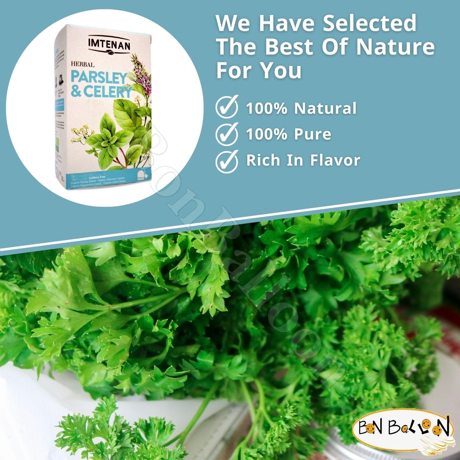 Imtenan Natural Drink Herbal Parsley And Celery Tea Bags Herbals…