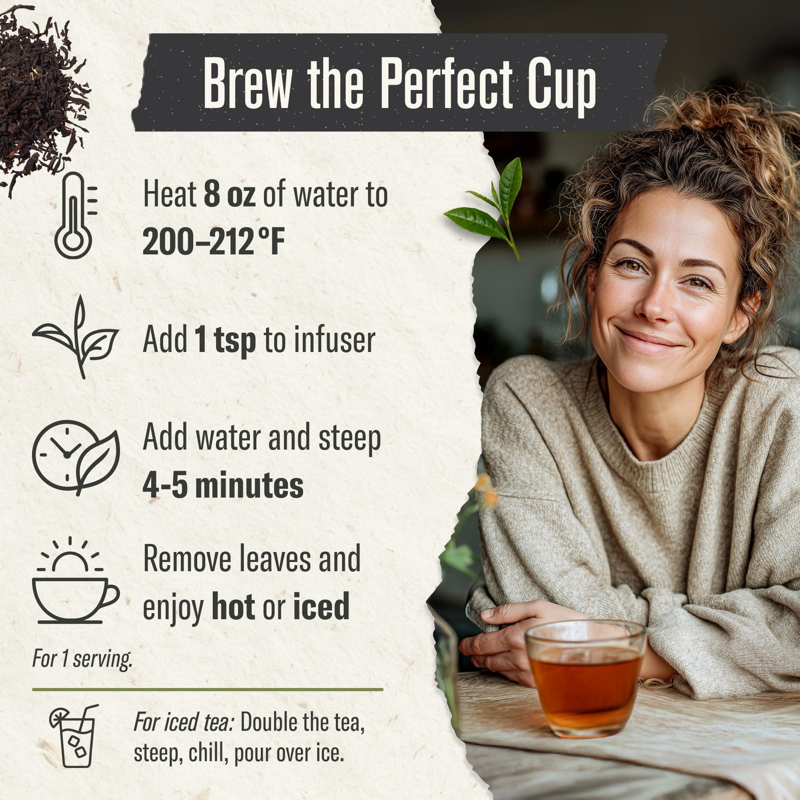 Numi Organic Breakfast Blend Tea, Loose Leaf Black Tea, 16 oz Bulk Pouch, Org…